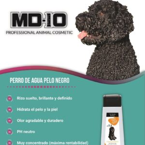 Champú Perro de Agua Español Pelo Negro