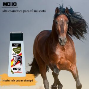 Champú para caballos con Biotina