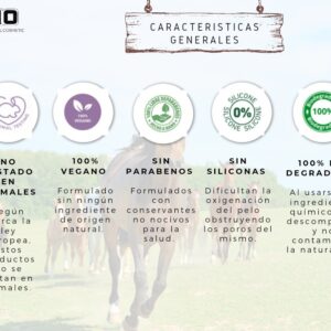 Champú caballos hidratación