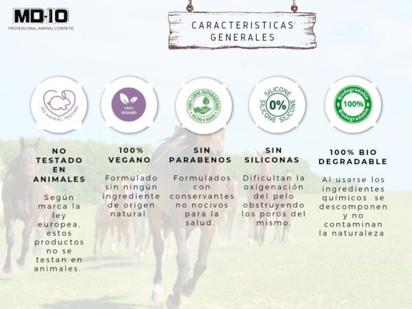 Champú caballos hidratación